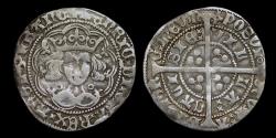 World Coins - HENRY VI SILVER GROAT, ANNULET ISSUE, CALAIS MINT