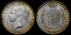 World Coins - VICTORIA 1846 HALFCROWN