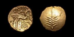 Ancient Coins - CELTIC COINAGE, DOBUNNI CATTI GOLD STATER