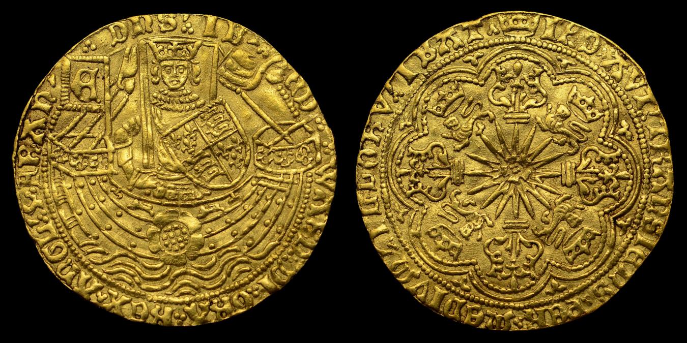 EDWARD IV GOLD RYAL, FLEMISH ISSUE | European Coins