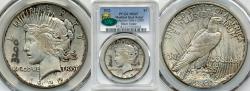 Us Coins - 1922 $1 Modified High Relief Production Trial J-2020 MS65 PCGS