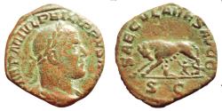 Ancient Coins - PHILIP I. 244-249 AD. Æ Sestertius. Struck 248 AD
