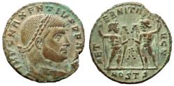 Ancient Coins - MAXENTIUS (307-312). Follis. Ostia