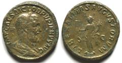 Ancient Coins - Pupienus Æ Sestertius. Rome, AD 238. LIBERALITAS
