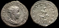 Ancient Coins - Gordian III AR Antoninianus. Rome, AD 240.