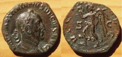 Ancient Coins - Trajan Decius, 249 – 251 AE Sestertius 249-251