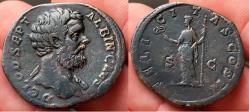 Ancient Coins - Clodius Albinus, as Caesar, 193-195. Sestertius (Bronze, 32mm, 26.49g), Rome, 194.