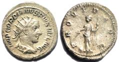 Ancient Coins - GORDIAN III. 238-244 AD. AR Antoninianus (23mm, 4.70 gm). Struck 240-244 AD.