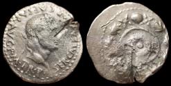 Ancient Coins - THE CIVIL WARS. GALBA, AD 68-69. Denarius, Spain, April-late 68. (AR 3.64 g.,19 mm) VERY RARE