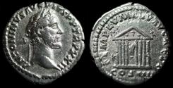 Ancient Coins - Antoninus Pius, 138 – 161. Denarius 158-159, AR 3.29 g.