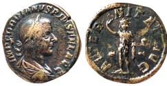 Ancient Coins - Gordian III Æ Sestertius. Rome, AD 240-244. AETERNITATI