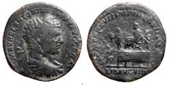 Ancient Coins - Caracalla. AD 198-217. Æ Sestertius (32mm, 23.70 g,). Rome mint. Struck AD 214.