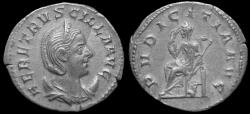 Ancient Coins - Herennia Etruscilla, Augusta, 249-251. Antoninianus (Silver, 22 mm, 3.67 g), Rome, 250-251.