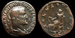 Ancient Coins - Maximinus Thrax (235-238) AE Sestertius (32.5mm, 22,9g) Rome