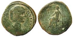 Ancient Coins - JULIA DOMNA (Augusta, 193-211). AE Sestertius. Rome.