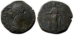 Ancient Coins - Lucilla, wife of Lucius Verus Sestertius164, Æ 22.19 g, 30mm