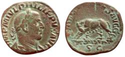 Ancient Coins - PHILIP I. 244-249 AD. Æ Sestertius (29mm, 17.08 gm). Struck 248 AD.