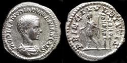 Ancient Coins - Diadumenian as Caesar (AD 217-218). AR denarius. Rome, AD 217.