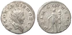 Ancient Coins - Saloninus, as Caesar (AD 258-260). BI antoninianus. Lugdunum.