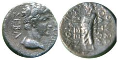 Ancient Coins - PHRYGIA. Dionysopolis. Tiberius (14-37). Ae 19mm. Aristus Ariston, magistrate.