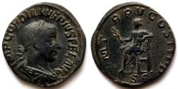 Ancient Coins - Gordian III (238-244) - AE Sestertius (Rome AD 243, 16.72 g)