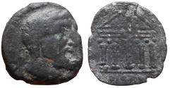 Ancient Coins - SYRTICA, Sabrata. Circa 60-50 BC. Æ (32mm, 15.23 g,). RARE