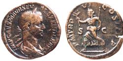 Ancient Coins - Severus Alexander augustus, 222–235 AE Sestertius 228, 19.21 g.