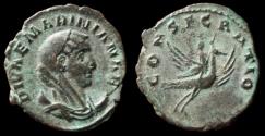Ancient Coins - Diva MARINIANA(died before 253) wife of Valerian I  BI double denarius