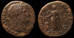 Ancient Coins - Hadrian, (A.D. 117-138), AE as, Rome mint, issued A.D. 126, (11.89 grams)