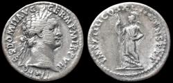 Ancient Coins - Domitian AR Denarius. Rome, AD 88.
