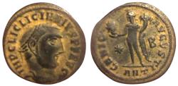Ancient Coins - LICINIUS I AE follis. GENIO AVGVSTI Antioch mint.