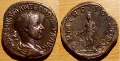 Ancient Coins - Gordian III. AD 238-244. Æ Sestertius (30mm, 20.03 g,). Rome