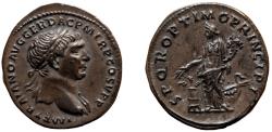 Ancient Coins - Trajan augustus, 98–117 Denarius circa 107, AR 3.30 g.