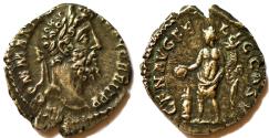 Ancient Coins - Commodus AR Denarius. Rome, AD 190-191