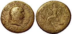 Ancient Coins - Vespasian (69-79), Sestertius, Rome, AD 77-78 AE (g 23,05 mm 34) RARE