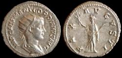 Ancient Coins - Gordian III, 238-244. Antoninianus (Silver, 22 mm, 3.69 g,), Antiochia, 239-240.