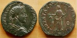 Ancient Coins - Commodus augustus, 177–192 Sestertius 178, Æ 26.48 g.