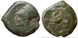 Ancient Coins - Sicily, Syracuse. Dionysios I. Æ Litra (7.41 g), 405-367 BC.