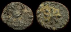 Ancient Coins - Vandals, Anonymous Æ Nummus. Carthage, circa mid-late 5th century. RARE
