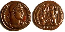 Ancient Coins - CONSTANTINE I. Billon centenionalis. Constantinopolis Mint. CONSTANTINIANA DAFNE