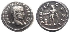 Ancient Coins - GETA (209-211). Denarius. Rome. (3.6 g., 20 mm)