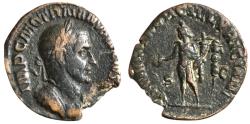 Ancient Coins - Trajan Decius (249-251), Sestertius, Rome, AD 249-251; GENIVS EXERC ILLVRICIANI