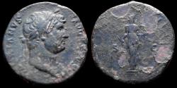 Ancient Coins - Hadrian (117-138), Sestertius, Rome, AD 125-128; AE (g 25,24; mm 33.5)