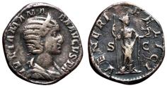Ancient Coins - Julia Mamaea, Augusta, 222-235. AE Sestertius. Rome, 224.