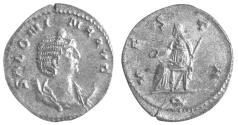 Ancient Coins - SALONINA, wife of Gallienus. Augusta, 254-268 AD. AR Antoninianus