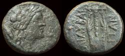 Ancient Coins - Sicily, Lilybaion Æ 23mm. Circa 208-180 BC.