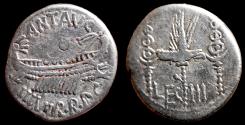 Ancient Coins - Marc Antony Legionary AR Denarius. (3.56 g)