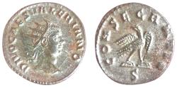 Ancient Coins - Divus Valerian II, died 258. Antoninianus (Billon, 21 mm, 3.82 g,), Rome, 258. Rare