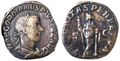 Ancient Coins - Gordian III, (A.D. 238-244), AE sestertius, Rome mint, issued A.D. 242-4 (18.86 g)