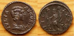 Ancient Coins - JULIA DOMNA,  AR Denarius (3.72 gm). Struck 196-211 AD.